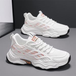 Nouvelles baskets blanches respirantes printemps-été, tendance coréenne, chaussures pour hommes, polyvalentes, pour étudiants, course à pied, sport, vente en gros - Product Image 2