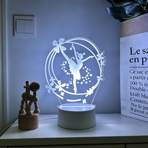 Dancing Girl Led Night <b>Light</b>, As a Birthday Gift for a Friend, to Decorate the Room - Product Image 6