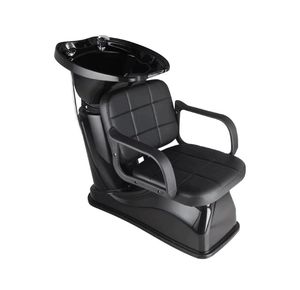 2026 Fauteuil de lavage de luxe en cuir avec éponge haute densité pour salon de coiffure et institut de beauté - Product Image 1