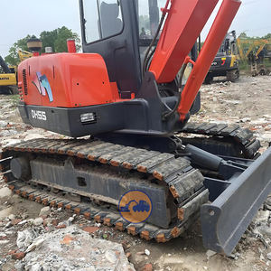 รถขุดขนาดเล็ก <span class=keywords><strong>Daewoo</strong></span> DH55 มือสองจากเกาหลีใต้ รุ่น Solar 55 <span class=keywords><strong>Doosan</strong></span> 5.5 ตัน รถขุดตีนตะขาบขนาดเล็ก เครื่องจักรก่อสร้าง - Product Image 2