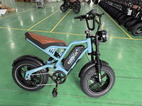 Vélo électrique hybride KOOLUX X9 Mini pour enfants, 16 pouces, 250 W, suspension intégrale, pneus larges, en stock UE, livraison directe