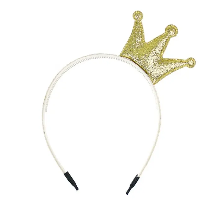 Diadema de corona de lentejuelas brillantes multicolor, banda para el pelo parpadeante, decoración de disfraces para el Día de San Valentín, cumpleaños, fiesta de Carnaval