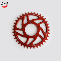 Kit de pièces de vélo en aluminium, Service usiné CNC 7075, Rotor, avec disque de frein, Rotor, 1 pièce