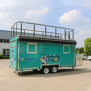 Chammp tùy chỉnh di động thực phẩm <span class=keywords><strong>Trailer</strong></span> đầy đủ thiết bị nhà bếp crepes & cà phê giỏ hàng trang bị đầy đủ cho thực phẩm ăn nhẹ nhượng Bộ - Product Image 6