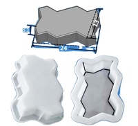 Moule d'injection en plastique ABS de qualité supérieure pour pavés en béton préfabriqués, produit ménager