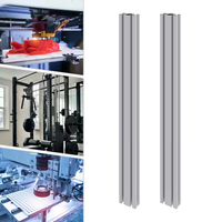 Profilé en aluminium perforé sur mesure pour imprimante 3D, profilé en aluminium extrudé série 6063 6000, 40x40 50x50 90x90