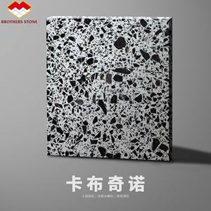 Dalles de sol en terrazzo et marbre translucides personnalisées, dalles de ciment en béton coloré, terrazzo poli - Product Image 5