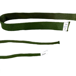 Funda de Cable de Nailon Verde Oliva de Alta Resistencia a la Temperatura JLBZ, Funda Ligera para Gestión de Cables - Product Image 3
