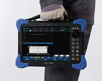 Detector de Defectos Ultrasónico de Alta Velocidad y Precisión con Tecnología de Arreglo en Fase, Pantalla Táctil LCD a Color de 10.4 Pulgadas, Almacenamiento de Datos de 128 GB, para Soldaduras de Rieles, IP65