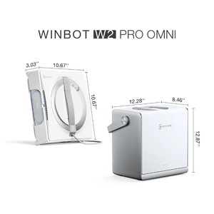 Ecovacs WINBOT W2 PRO OMNI Window <b>Cleaning</b> Robot - Product Image 2