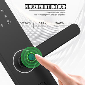 Khóa cửa vân tay thông minh bằng thép đa năng, giá rẻ, khuyến mãi - Product Image 2