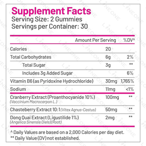 Gomitas de Vitaminas Prenatales de Marca Propia con Probióticos para el Apoyo Inmunológico de la Mujer - Product Image 2
