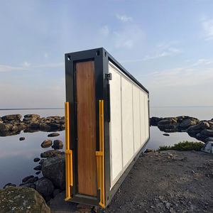 Maison conteneur habitable extensible prête à être expédiée, maison modulaire préfabriquée portable avec cuisine et salle de bain, panneau sandwich - Product Image 1