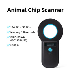 เครื่องสแกนอ่านไมโครชิปสำหรับสัตว์เลี้ยง, เครื่องสแกนแท็กสัตว์256แบบพกพาสามารถชาร์จไฟได้เครื่องสแกน ID ID Display ที่เสถียร - Product Image 2