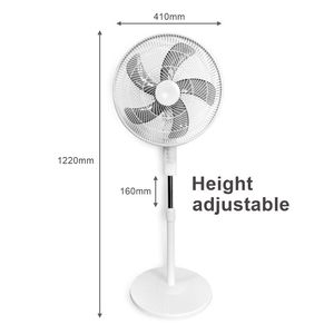 Tùy chỉnh 16 \ "bệ đứng nhà fan hâm mộ điện tầng thường vụ fan hâm mộ cho phòng ngủ nhựa bệ Fan - Product Image 5