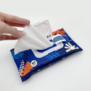 Lingettes humides hygiéniques jetables à <span class=keywords><strong>prix</strong></span> d'usine, personnalisables avec logo, lingettes intimes jetables - Product Image 2