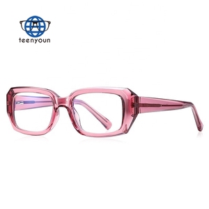 Teenyoun-gafas con bloqueo De luz azul, <span class=keywords><strong>Lentes</strong></span> De Sol rectangulares De Color caramelo, Tr90 - Product Image 2