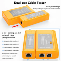 Handskit RJ45 RJ11 RJ12 Kit d'outils de réparation de réseau avec testeur de câble Utp pince à ressort ensemble d'outils de sertissage pinces à sertir