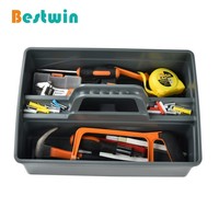 Panier de rangement polyvalent en plastique avec poignée pour outils de nettoyage