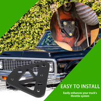 Support d'adaptateur de câble d'accélérateur pour support de pédale de gaz LS Swap pour 1967-1972 Chevy C10 & GMC Truck Cab