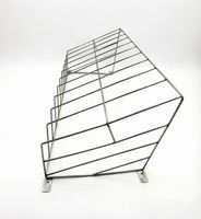 Paniers de rangement rectangulaires en fil d'acier inoxydable personnalisables pour usage domestique et industriel - Écologiques, durables, gain de place