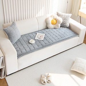 Corduroy <b>Sofa</b> <b>Cushions</b> Solid Color 3cm Thick Non Slip Cover <b>For</b> Multiple Scenarios Spring 2025 - Product Image 3