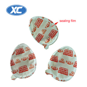 Divertente colorato cioccolato kinder sorpresa guscio d'uovo di plastica pellicola in PVC - Product Image 4