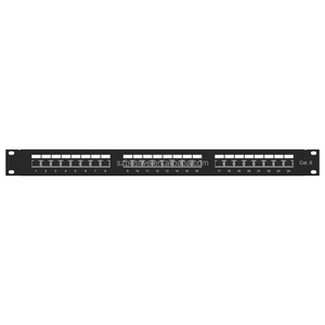 แผงแพทช์ Cat6 FTP 24 พอร์ต พร้อมโลโก้สั่งทำได้ |   แผงเครือข่าย RJ45 แบบป้องกันสัญญาณรบกวน |   การออกแบบแบบรวม 1U สำหรับแร็คเซิร์ฟเวอร์ - Product Image 3