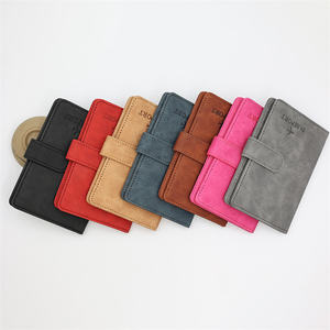 Fibbia transfrontaliera RFID che blocca custodia per carta passaporto in pelle sintetica borsa porta documenti multifunzione manicotto magnetico - Product Image 5