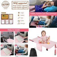 Lit de voyage pour enfant en avion, tapis d'extension de siège d'avion pour enfants, hamac de siège de voyage, repose-pieds d'avion, hamac pliable