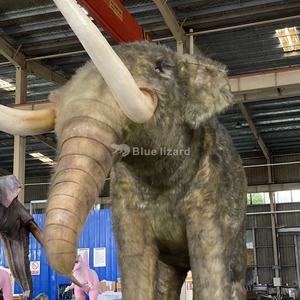 Zigong Lézard Bleu Âge de Glace Animal Arctique Animal Préhistorique Animatronic Animal <span class=keywords><strong>Mastodon</strong></span> Modèles - Product Image 3