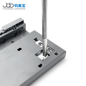 Sistema de cajones ultrafinos con ajustes 3D, pared lateral ultrafina con correderas de cajón de cierre suave y montaje inferior, 35 kg - Product Image 3