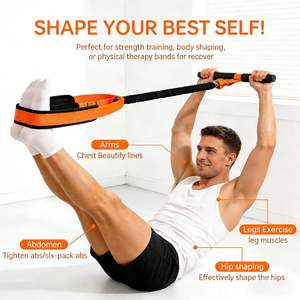 Nouvelle Conception Bandes de Résistance Durables 55 LB Tubes en Latex pour Yoga et Fitness avec Poignée et <span class=keywords><strong>Corde</strong></span> de Traction à Pédale - Product Image 4