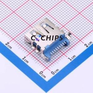 USB3.0-GD-102PWB USB Connector SMD Connector ( Protocol Standard: USB 3.0 )( Mounting Type: Sink Board ) - Product Image 2