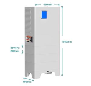 ระบบกักเก็บพลังงานภายในบ้าน 5kWh 10kWh 15kWh แบตเตอรี่ลิเธียม 5kW 10kW 12kW ระบบไฮบริดออลอินวันพลังงานแสงอาทิตย์ - Product Image 4