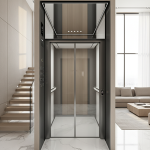 <span class=keywords><strong>Mini</strong></span>-ascenseur domestique pour petit appartement, villa, maison, 2-3 étages, système de levage personnel électrique sans gaine, gain de place - Product Image 6