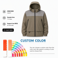 Veste Gorpcore 3-en-1 Détachable en Polaire pour Hommes et Femmes, Coupe-Vent, Imperméable, à Capuche, avec Fermeture Éclair, Tailles S-4XL, Marque Privée, Clé en Main, OEM