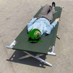 <span class=keywords><strong>Lit</strong></span> pliant d'extérieur robuste avec cadre en alliage, imperméable et portable, idéal pour le camping et les loisirs quotidiens en extérieur - Product Image 4