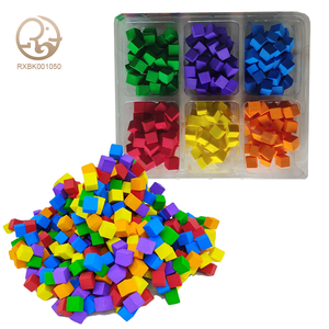 Ensemble <span class=keywords><strong>de</strong></span> démarrage <span class=keywords><strong>de</strong></span> briques en cubes collants EVA <span class=keywords><strong>de</strong></span> couleurs assorties, jouets <span class=keywords><strong>de</strong></span> construction en plastique durables, modèle <span class=keywords><strong>de</strong></span> jouets <span class=keywords><strong>de</strong></span> puzzle <span class=keywords><strong>de</strong></span> construction - Product Image 4