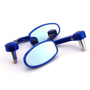 Rétroviseurs latéraux ovales en aluminium CNC pour <span class=keywords><strong>Yamaha</strong></span> <span class=keywords><strong>YZF</strong></span> R1 R6 R3 R25 R15 V3 <span class=keywords><strong>R125</strong></span> - Product Image 3