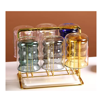 Vente en gros de tasses à café en verre à double paroi transparentes Matcha 200 ml, écologiques, décoration d'intérieur