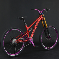 Vélo Tout Suspendu de Montagne 29 Pouces à Amortisseur Souple VTT 27.5 AL Vélo de Descente avec Freins Hydrauliques OEM