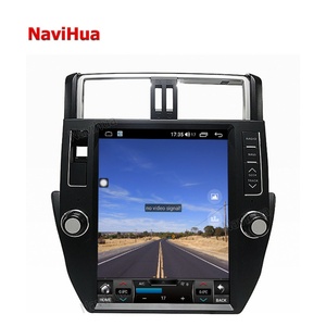 Système multimédia de navigation Android pour voiture avec écran tactile vertical Navihua, lecteur DVD, autoradio, GPS pour Toyota Prado - Product Image 6