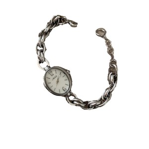 Montre ceinture en acier vintage en or pour femmes, montre elliptique à plaque d'oeuf d'oie, montre à Quartz à chaîne <span class=keywords><strong>creuse</strong></span> - Product Image 5