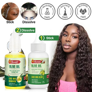 <span class=keywords><strong>Colle</strong></span> adhésive pour dentelle imperméable à forte tenue en gros, connecteurs pour dentelle capillaire avec huile d'<span class=keywords><strong>olive</strong></span> pour les outils de coiffure - Product Image 6