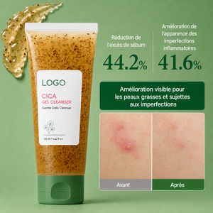 Limpiador Facial Profesional de Bajo pH, Limpia Eficientemente las Impurezas y Grasa, Cierra los Poros, Sin Ingredientes Alergénicos, Gel Limpiador con Centella - Product Image 1