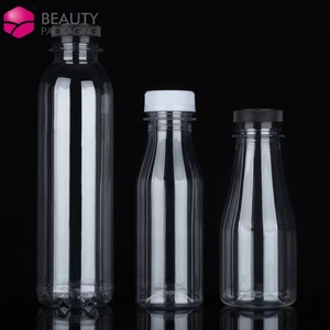 Empty PET Juice Food Grade Packaging 100ml 150m <strong>200ml</strong> 250ml Anti-theft Screw Cover <strong>Bottle</strong> Beverage <strong>Bottle</strong> - Product Image 5
