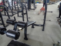 Fournisseurs d'équipements de fitness : Machine à poids libre robuste pour salle de sport, banc inclinable avec support de sécurité