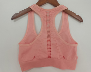 <span class=keywords><strong>Santoni</strong></span> – soutien-gorge de sport double couche en tricot 3D sans couture pour femmes, avec rembourrage amovible et dos nageur en maille fantaisie - Product Image 2