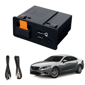 Adaptateur Autoabc filaire et sans fil CarPlay Android <span class=keywords><strong>Auto</strong></span> avec <span class=keywords><strong>hub</strong></span> <span class=keywords><strong>USB</strong></span> et commande vocale (Siri Google Assistant) pour Mazda – Garantie mondiale d'un an - Product Image 1